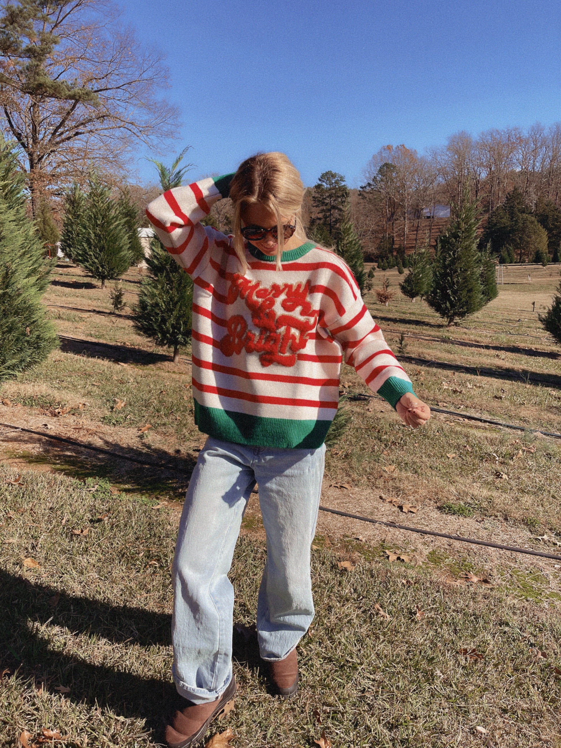 Merry & Bright Christmas Sweater