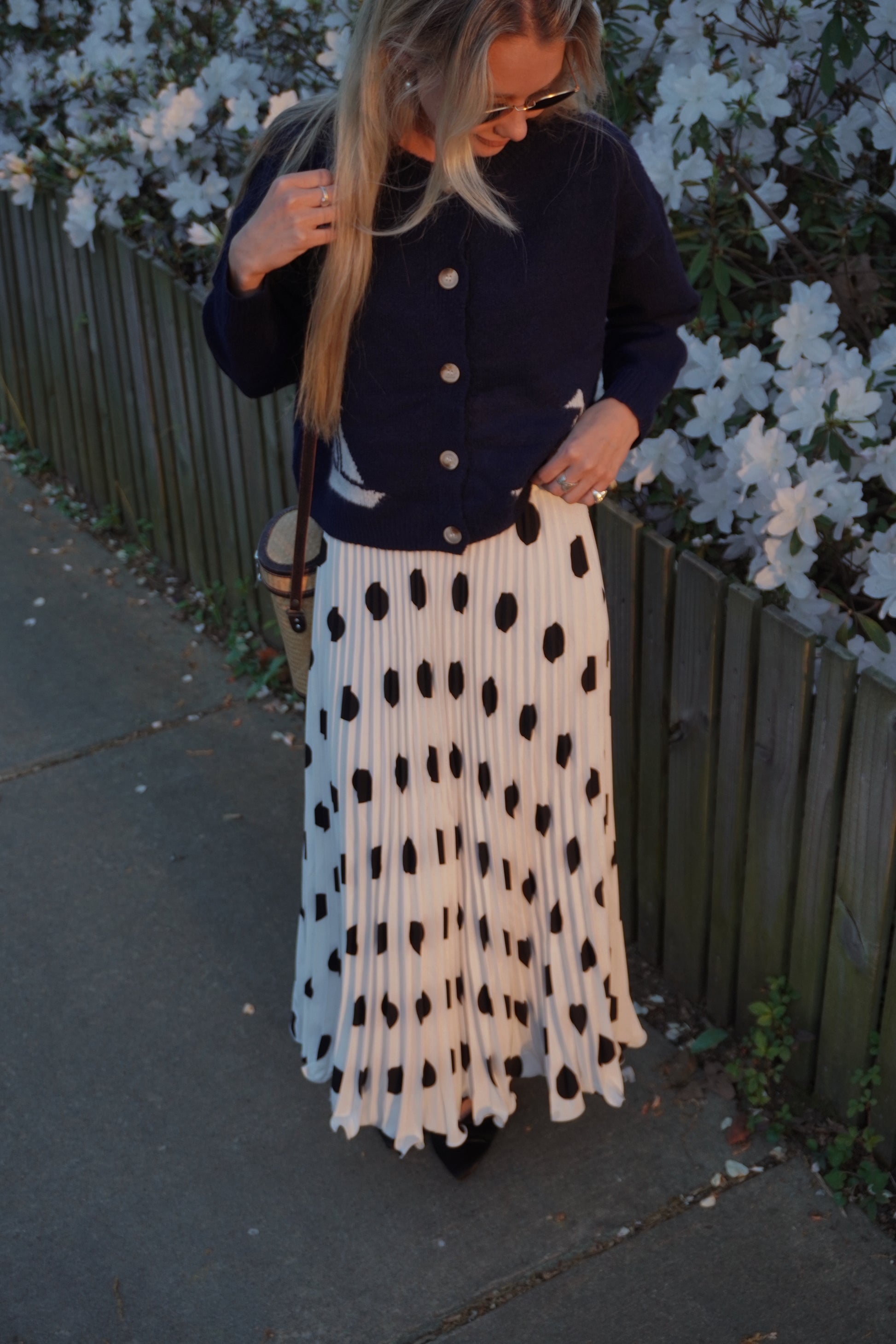 Sailboat Navy Cardigan