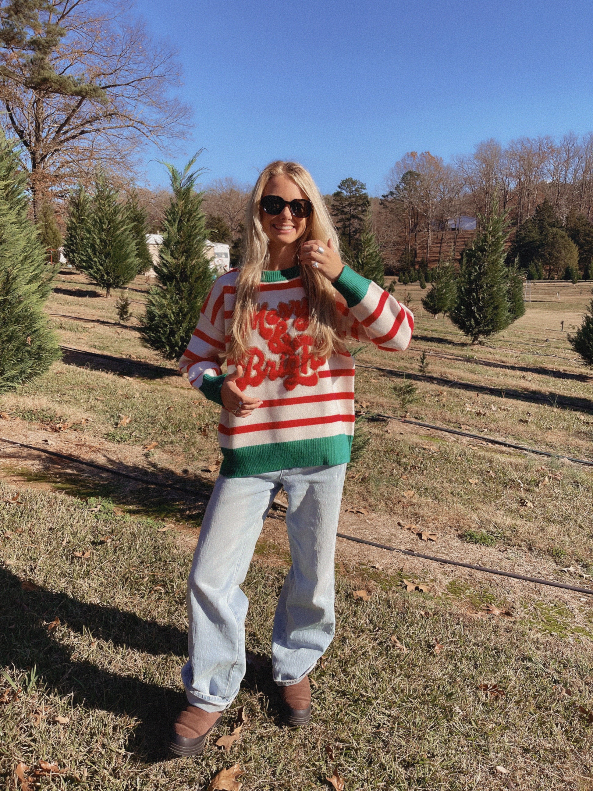 Merry & Bright Christmas Sweater