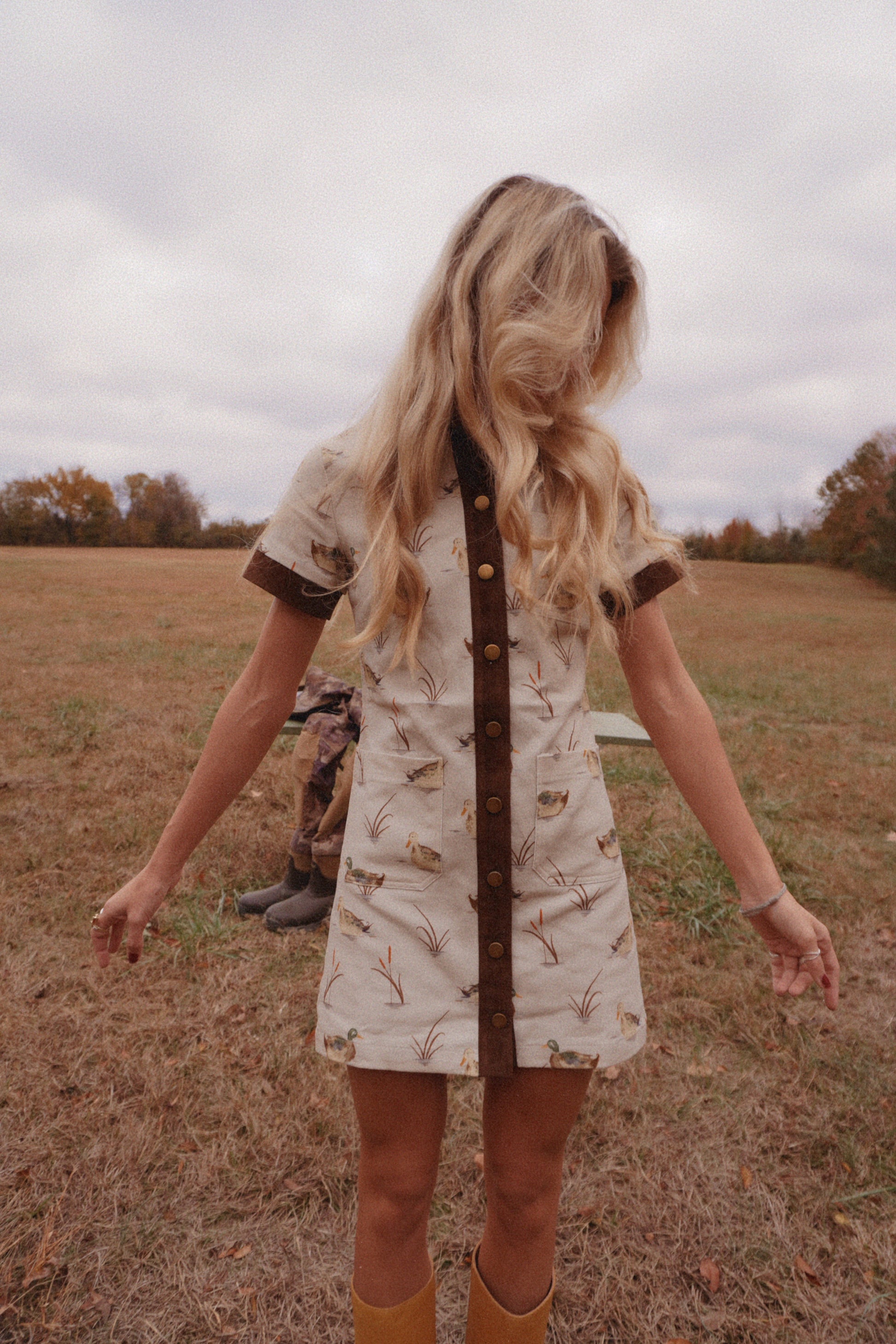 Bailey Rose Duck Print Dress