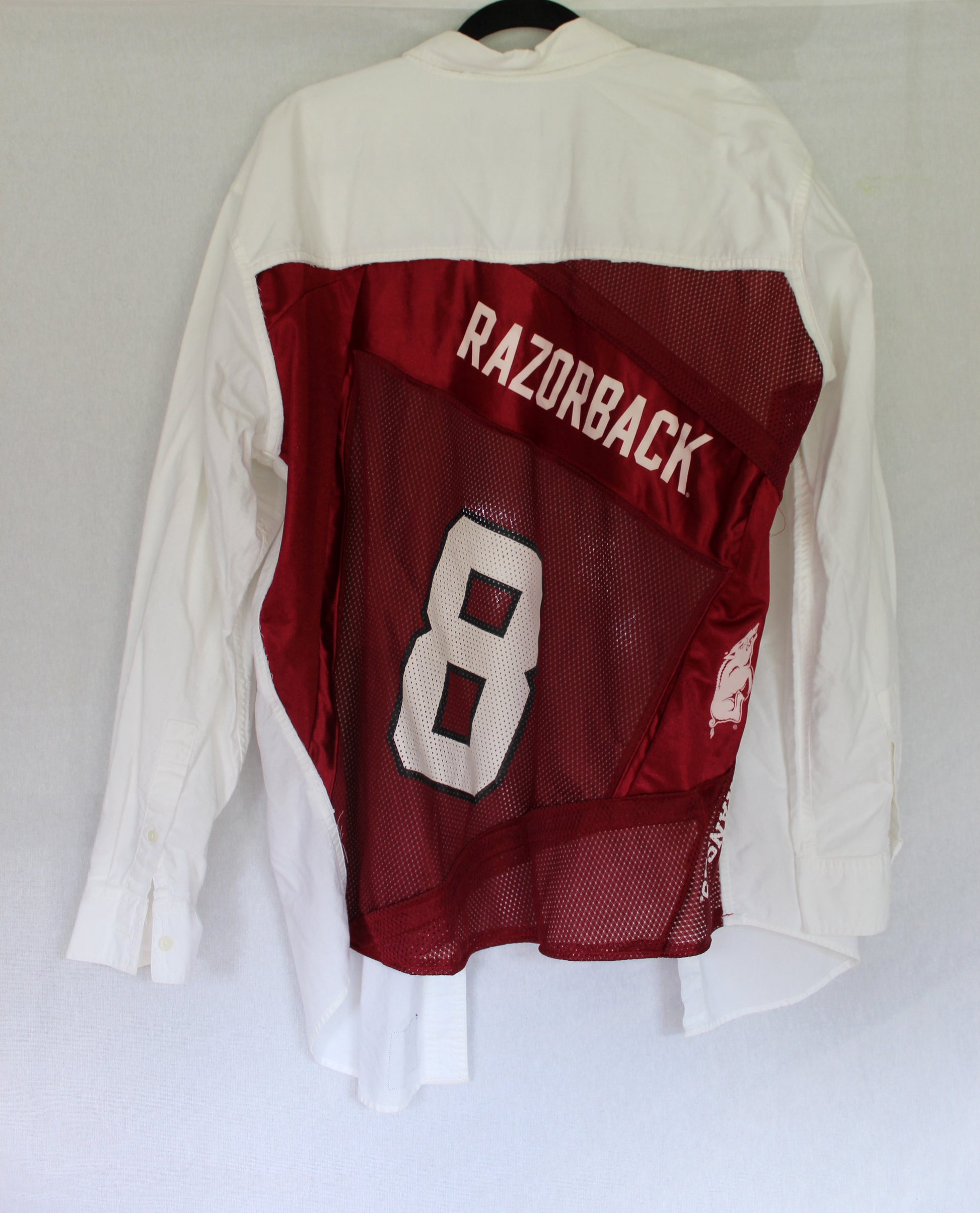 Button Down Recontructed Jersey