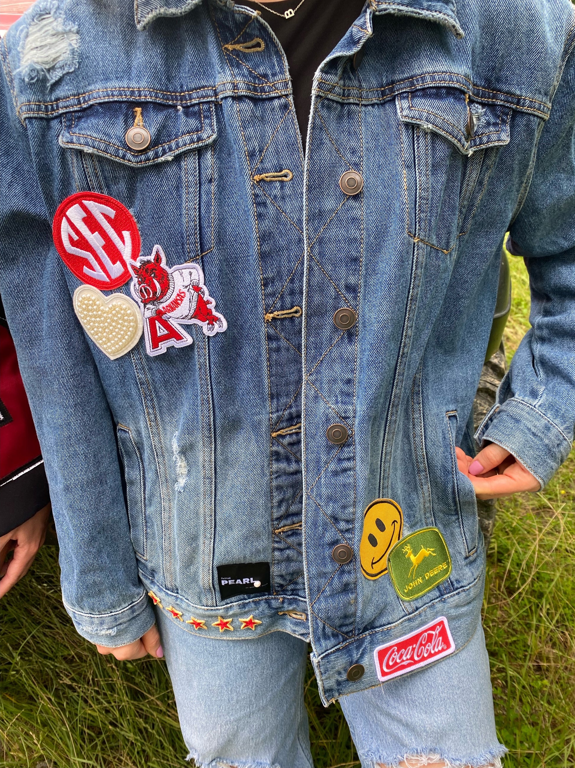 Blue Jean Patch Jacket